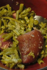 traditional southern green beans